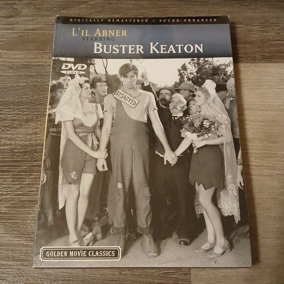 L'il‎ Abner Starting Buster Keaton 1940 DVD Golden Movie Classic - Picture 1 of 5